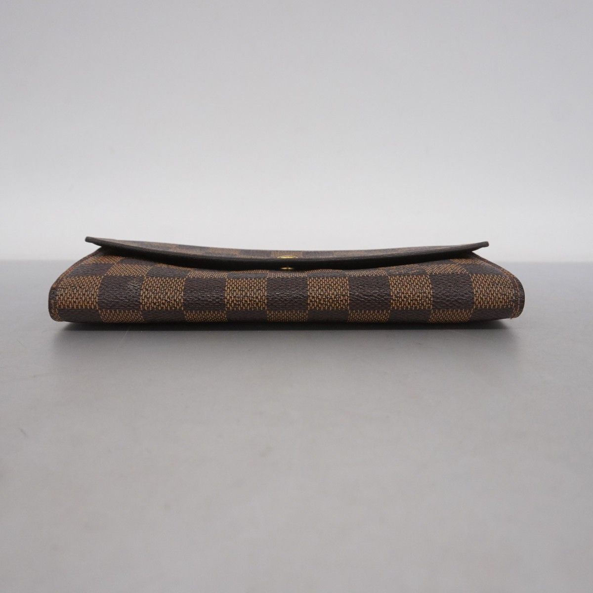 5 oe 5238 ルイヴィトン 長財布 ダミエ ポルトフォイユサラ N 61726 エベヌ レディース
