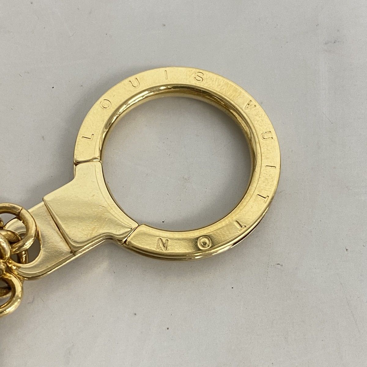 5oe5405】ルイヴィトン キーホルダー ポルトクレカボション M66001