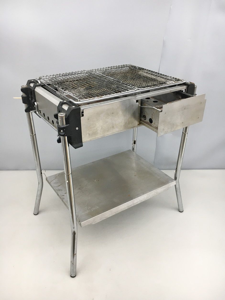 スノーピーク snow peak アウトドア用品 ツインバーベキューボックス