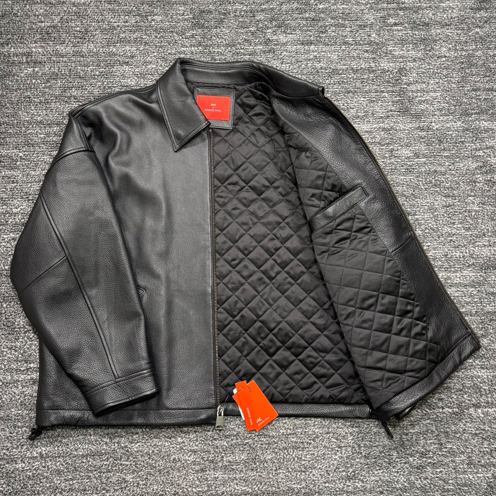未使用品 RHC Ron Herman × JERROD PAHL Leather Jacket M ロン