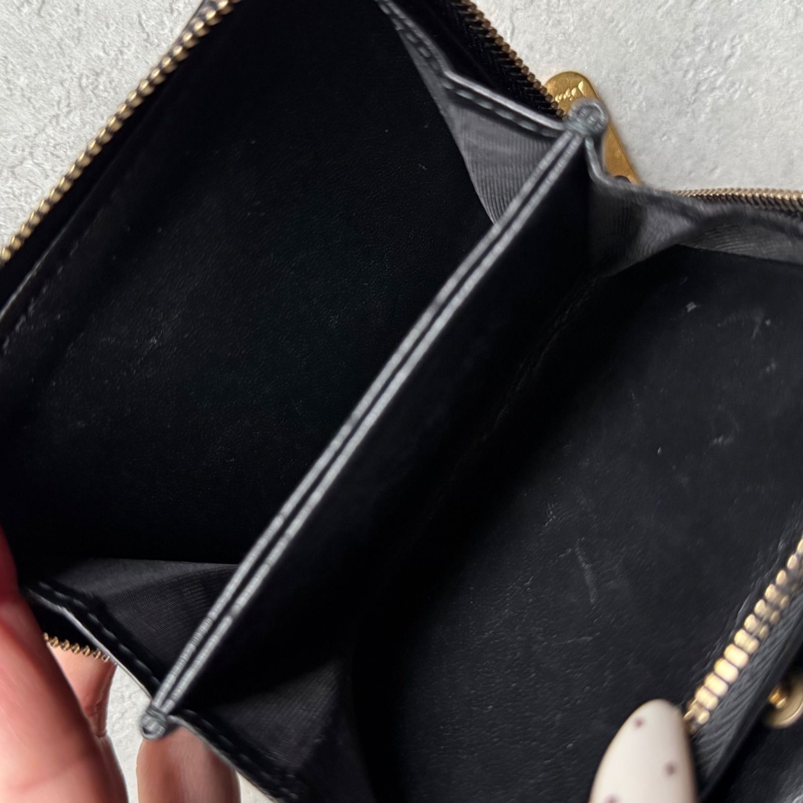 Christian Dior クリスチャンディオール ディオラマ パテントレザー