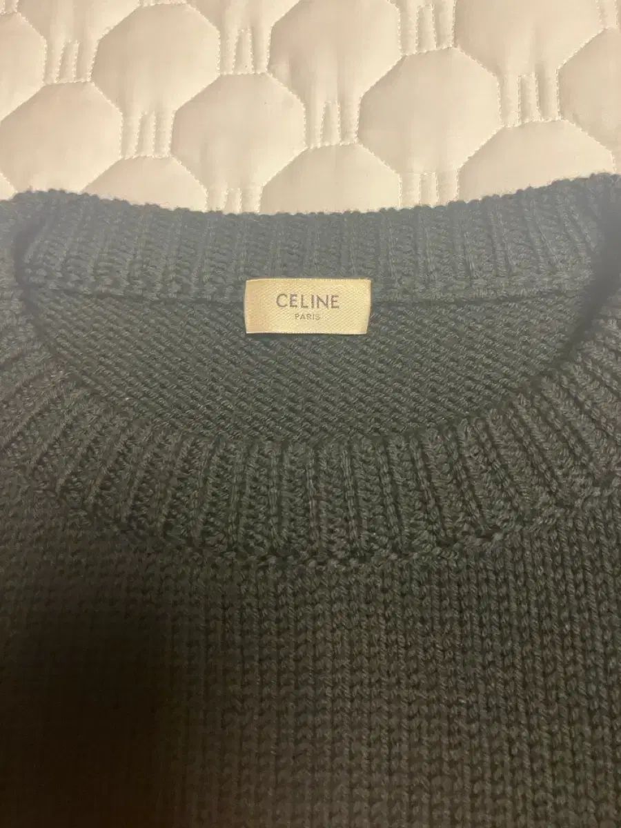 Celine セリーヌ 21 FW V ピエロ ウール ニット ブラック M