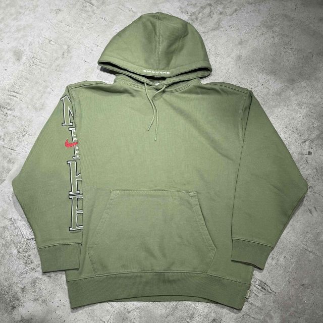 NIKE × Supreme / パーカー/M/コットン/KHK/FQ0759-339 Supreme 24ss Nike Hooded Sweatshirt Sサイズ FQ0759-339