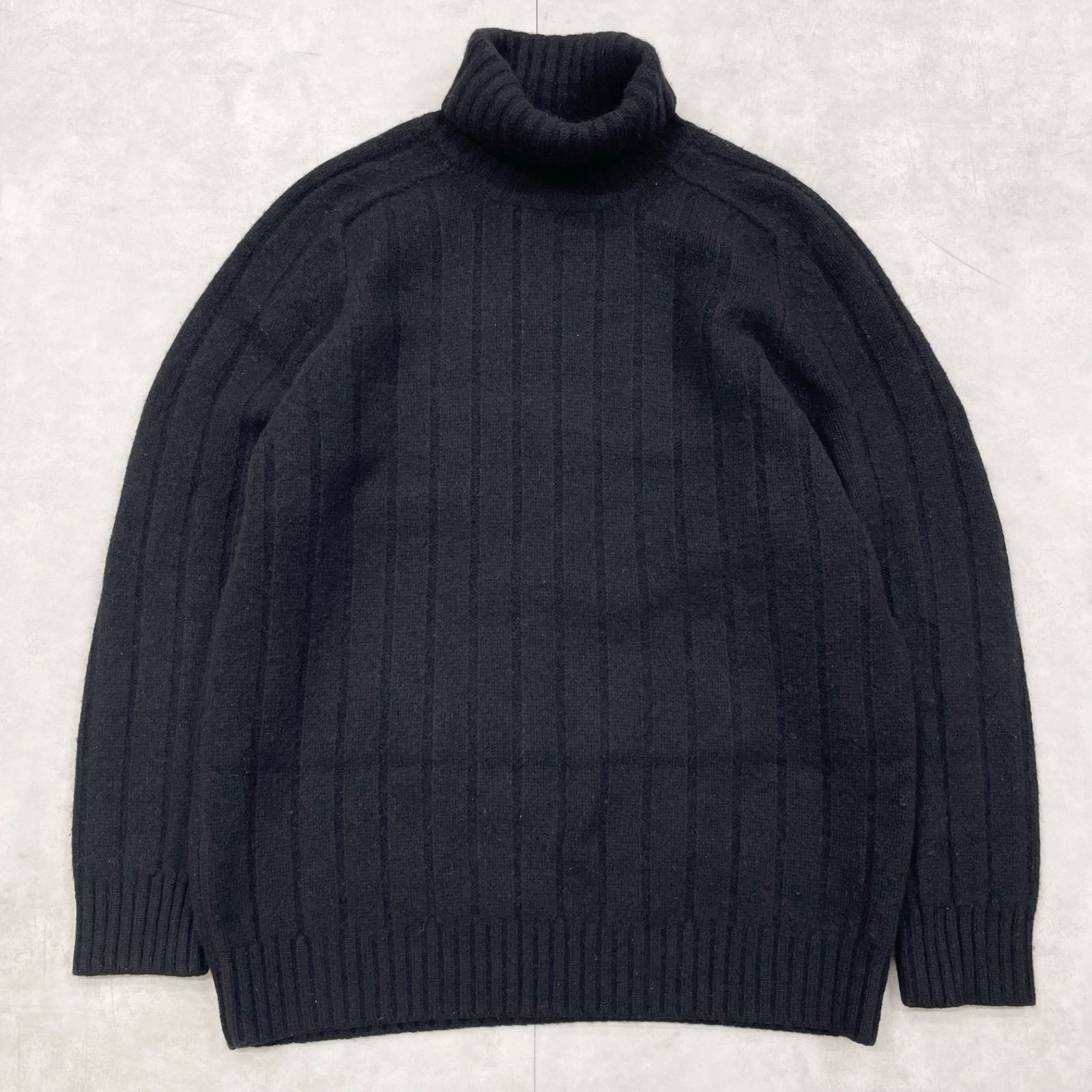 AGNONA アニオナ ニットトップス リブ タートルネック 大きいサイズ