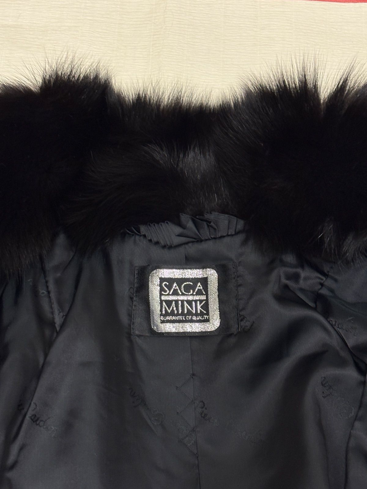 SAGA MINK ミンクコート 毛皮 リアルファー C2511281 - メルカリ