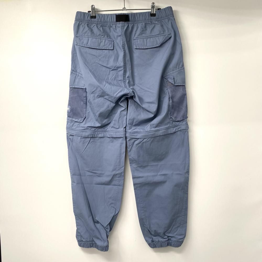 中古】Supreme 21SS Mesh Pocket Belted Cargo Pant ブルー サイズS