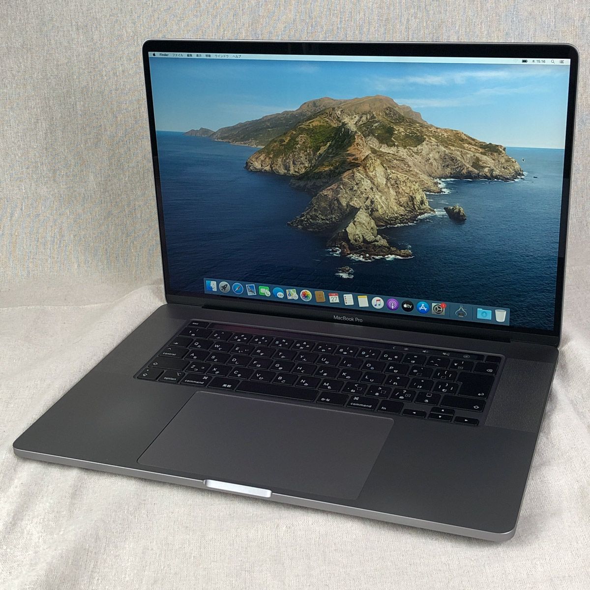 本体のみ】Apple MacBook Pro (16インチ 2019)【Touch Bar・Radeon Pro
