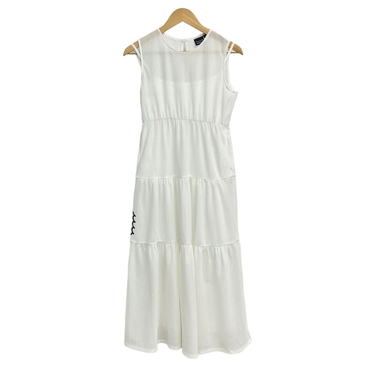 muta(ムータ) ワンピース サイズ2 M レディース美品 - 白 ノースリーブ