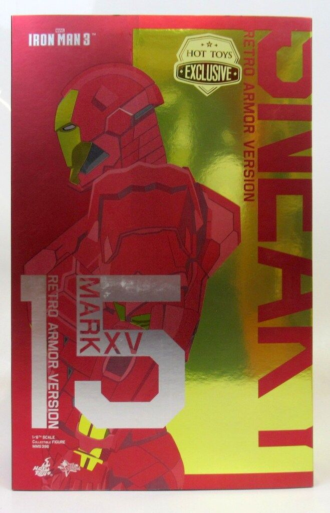 HOTTOYS MOVIE IRON MAN MARK 15 SNEAKY RETRO ARMOR VER MMS 396