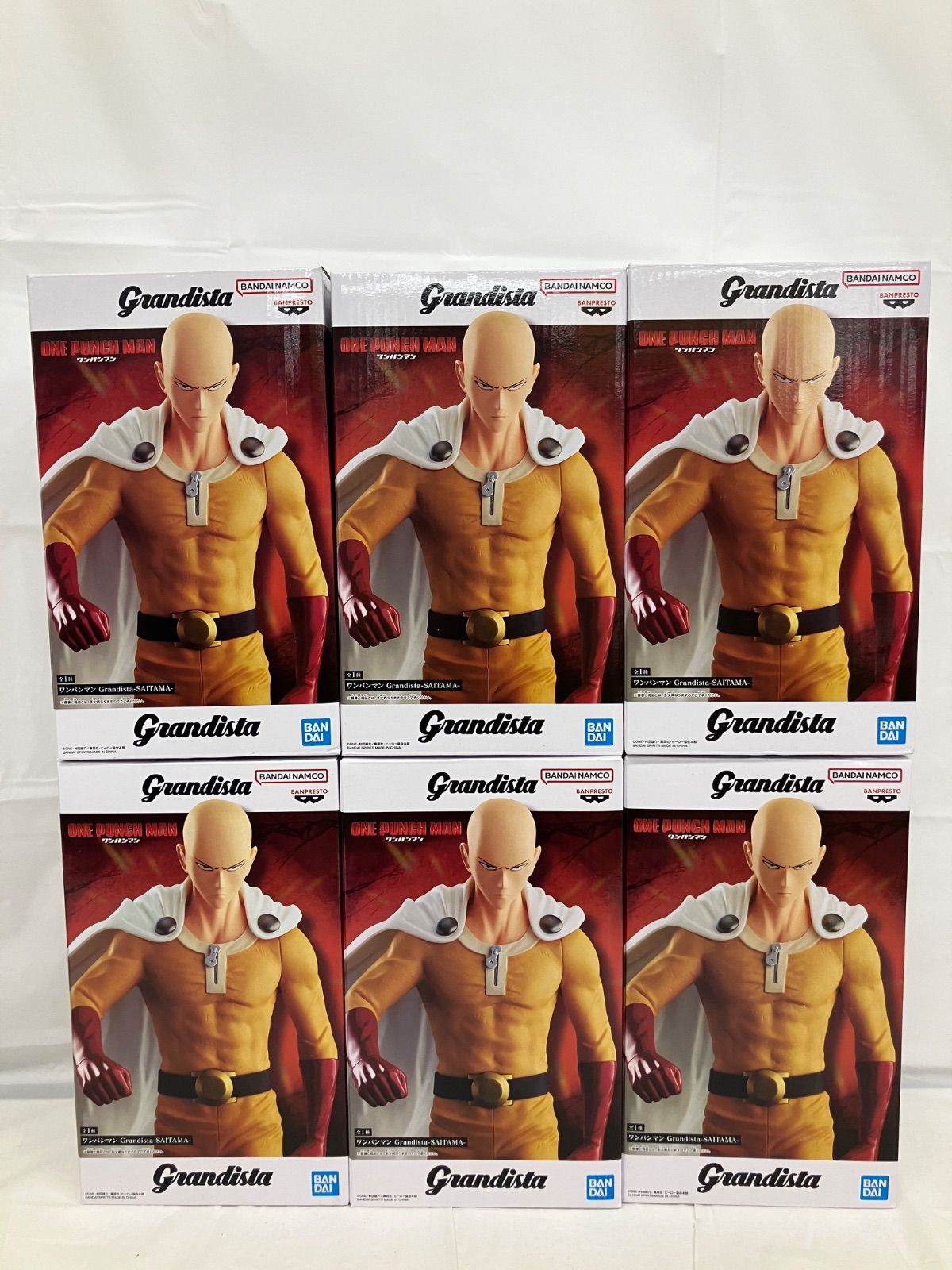 ワンパンマン Grandista SAITAMA サイタマ フィギュア セット LFJA 52 f 101
