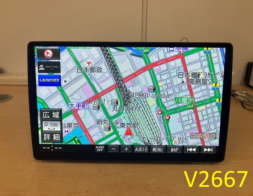 V 2667 _MEMナビ Panasonic CN-F 1 X 10 BD セキュリティ解除 取り外し 彡