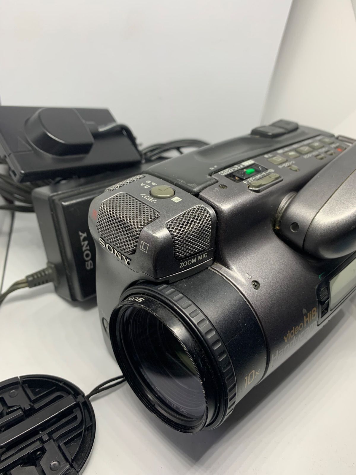 Hi8ビデオカメラ CCD-TR1000 整備品 再生OK 撮影NG 【公式通販】