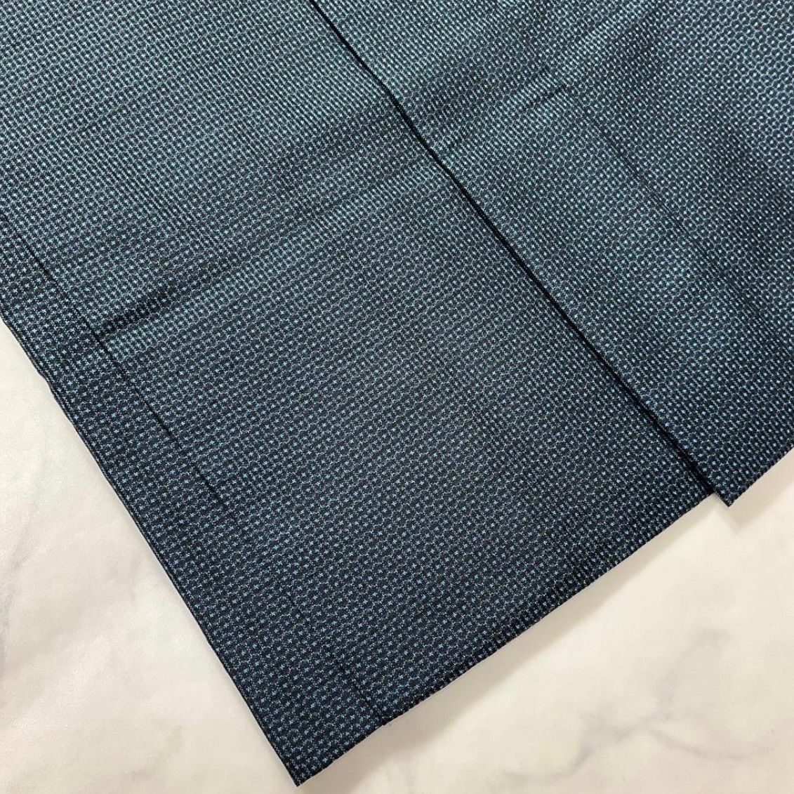 one⬛️男前屋⬛️ 同然⬛️男長羽織⬛️大島紬⬛️仕付け糸付き⬛️裄70