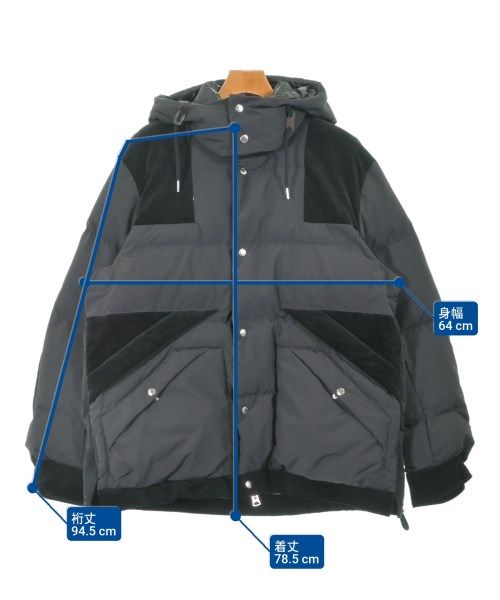 sacai ダウンジャケット/ダウンベスト メンズ 【古着】【中古】【送料
