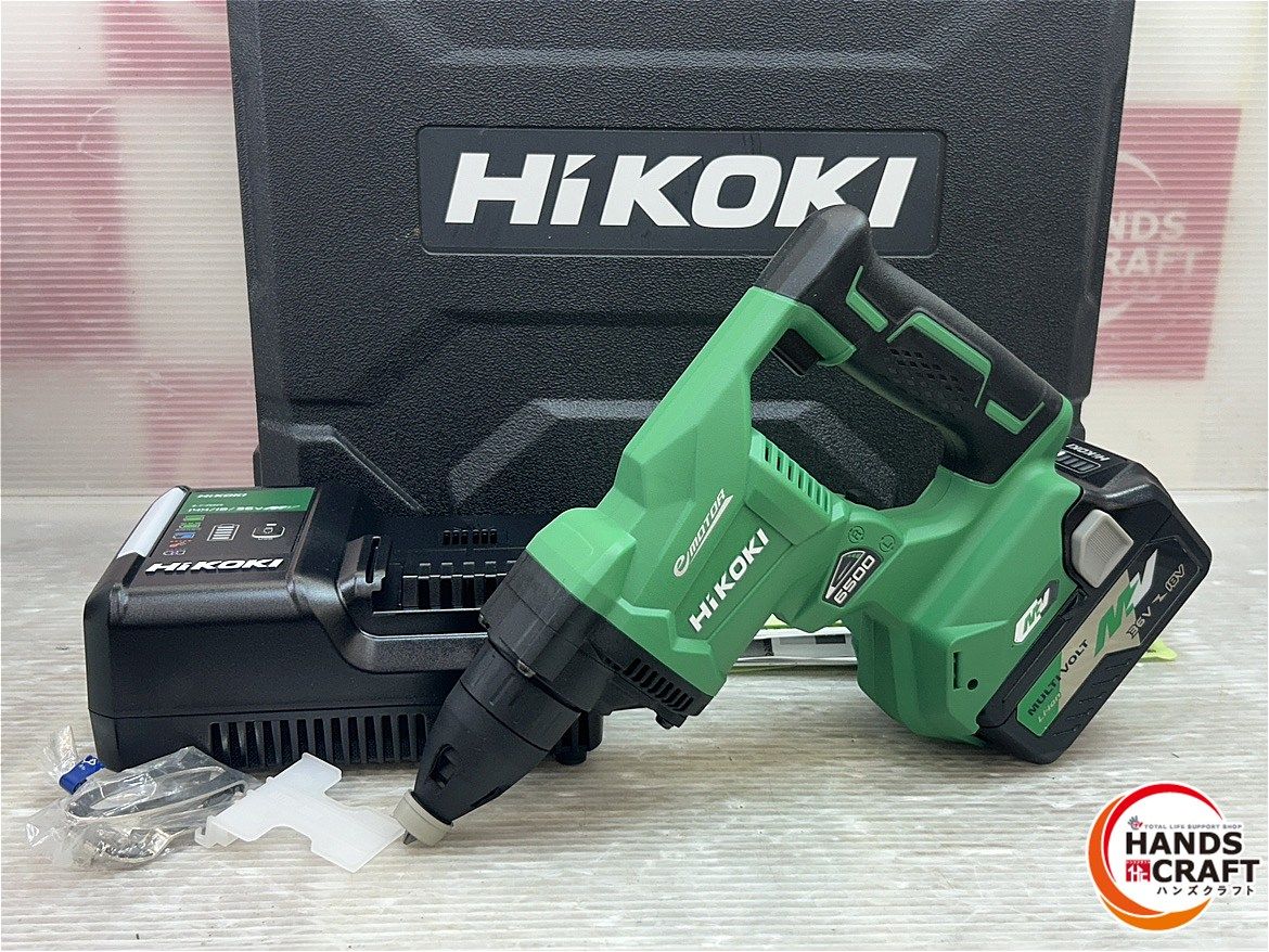 ハイコーキ コードレスボード用ドライバ 充電器 バッテリ 1 ケース付き