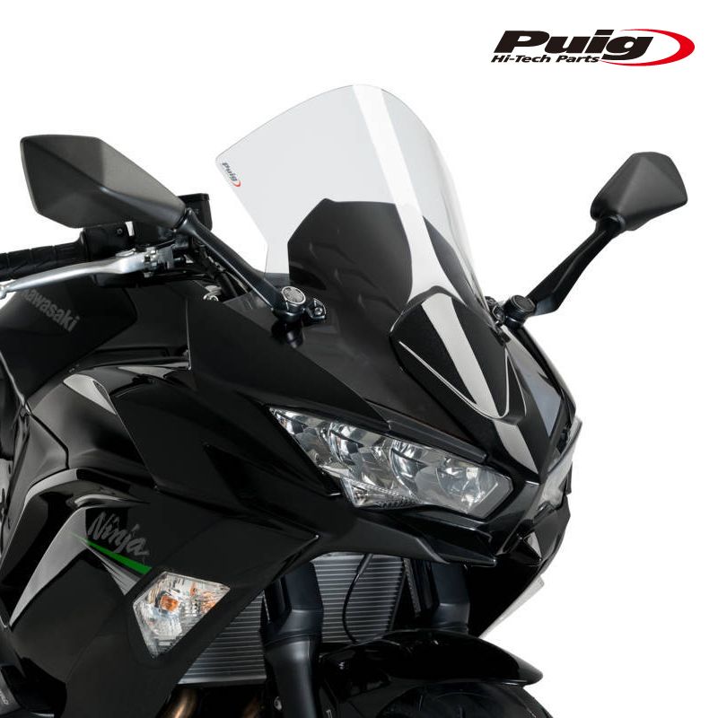 Puig プーチ レーシングスクリーン ダークスモーク Kawasaki Ninja H2