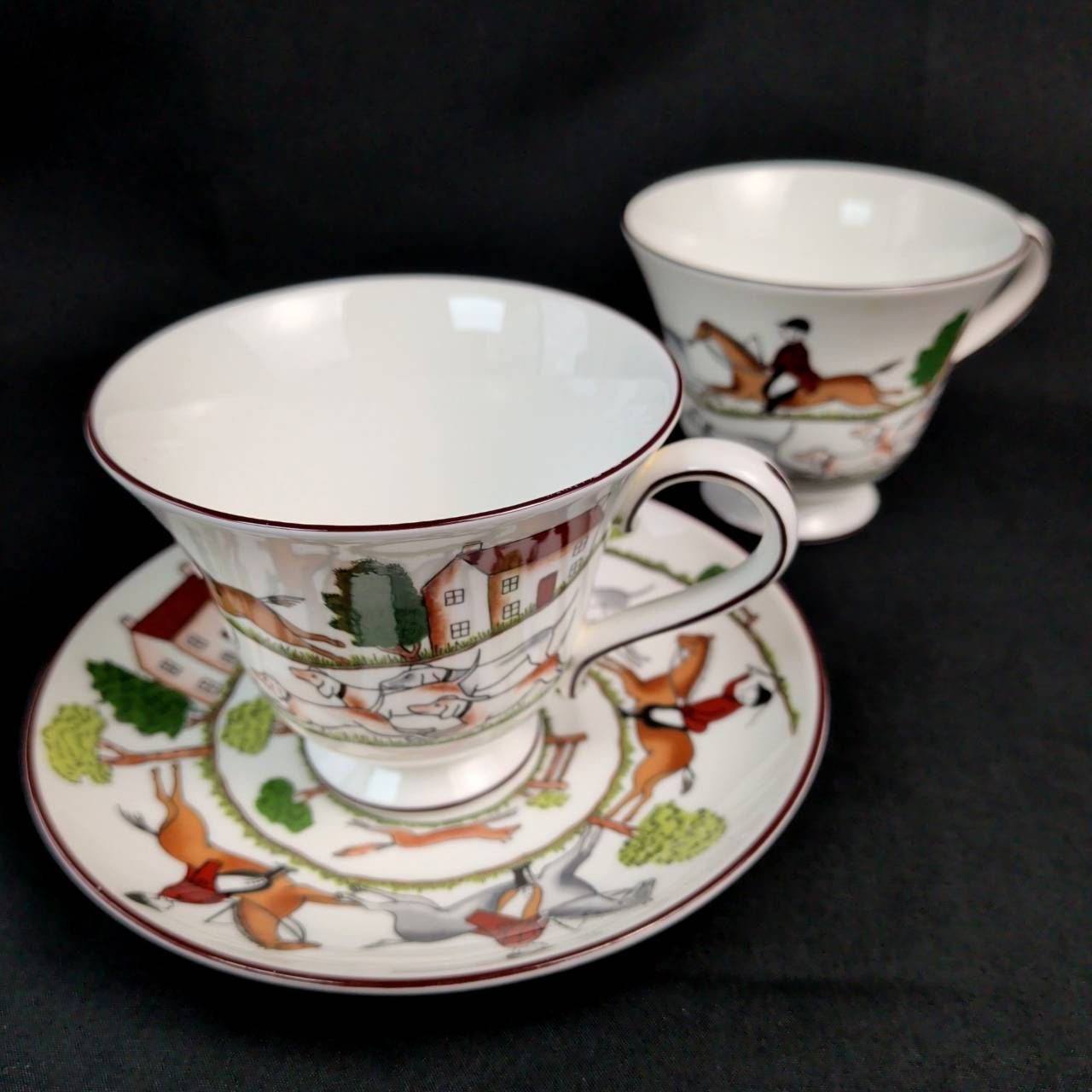 ウエッジウッド カップ＆ソーサ― ハンティングシーン カップ ソーサー
