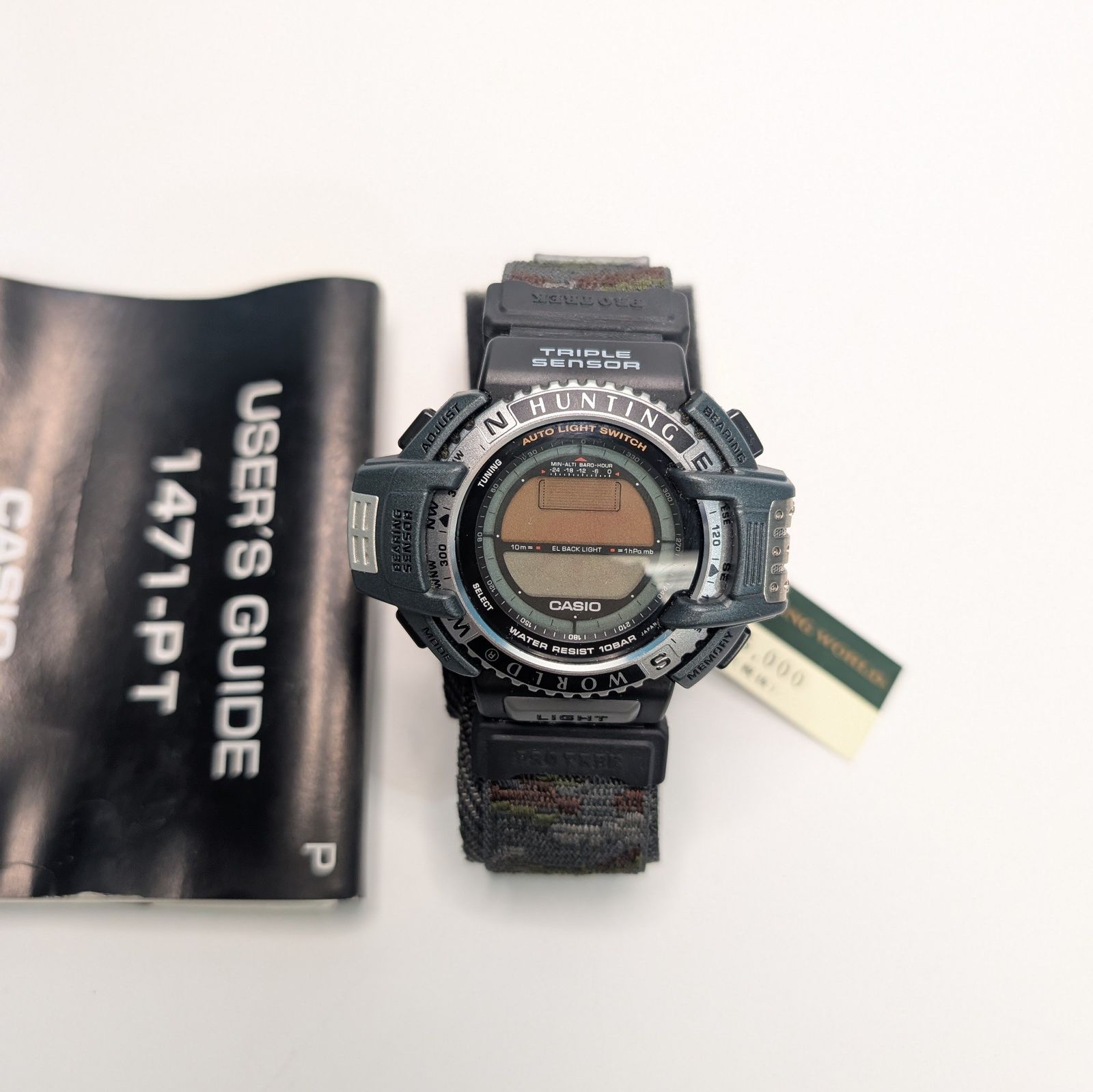 ジャンク CASIO カシオ PRO TREK プロトレック 美品 電池切れ 1471-PT 
