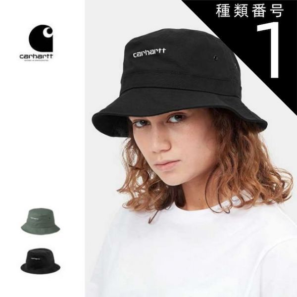 種類1：BLK-WHT/M-L カーハートWIP ハット Carhartt WIP I029937