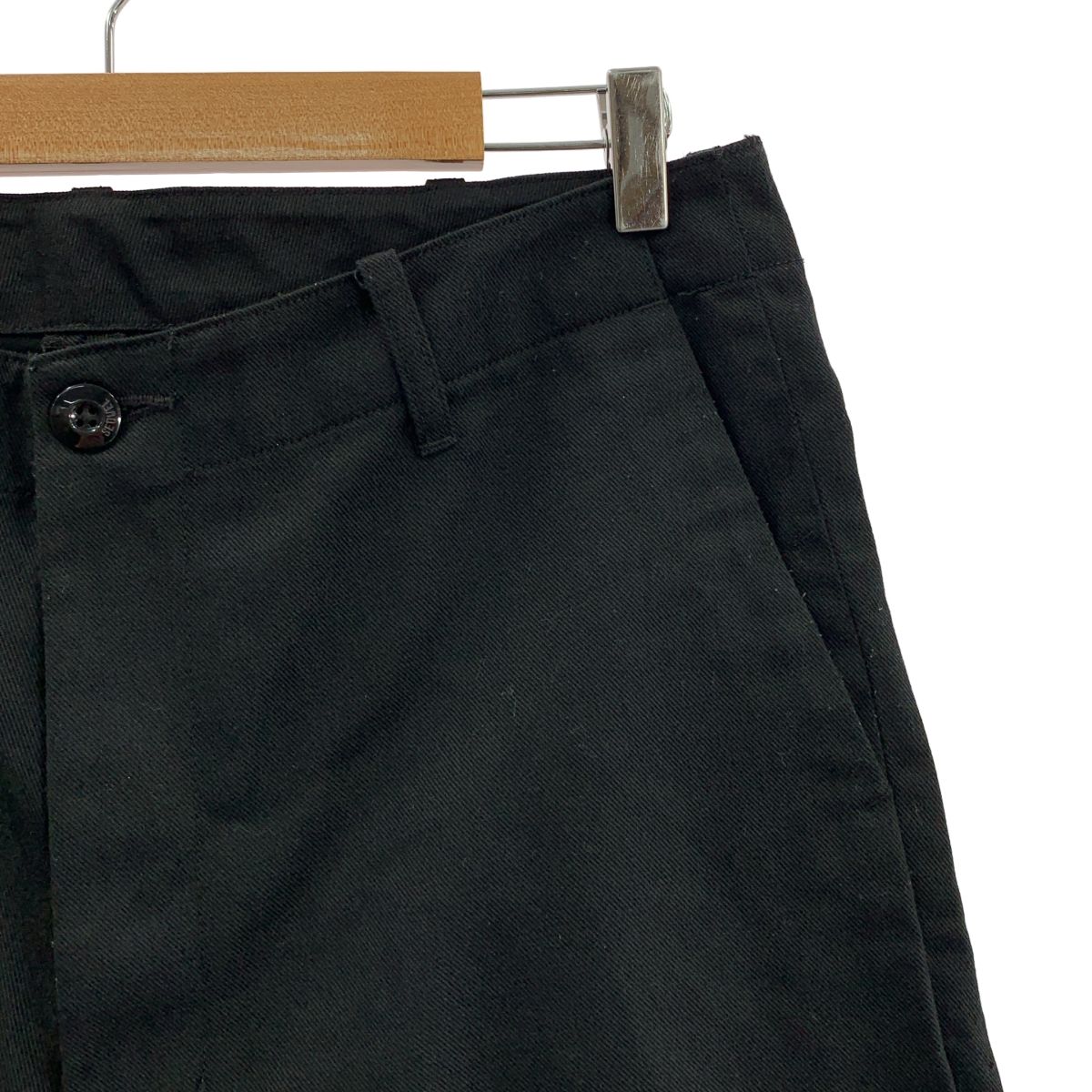 SEQUEL / シークエル | TYPE F / ロゴ ワーク パンツ | L | ブラック