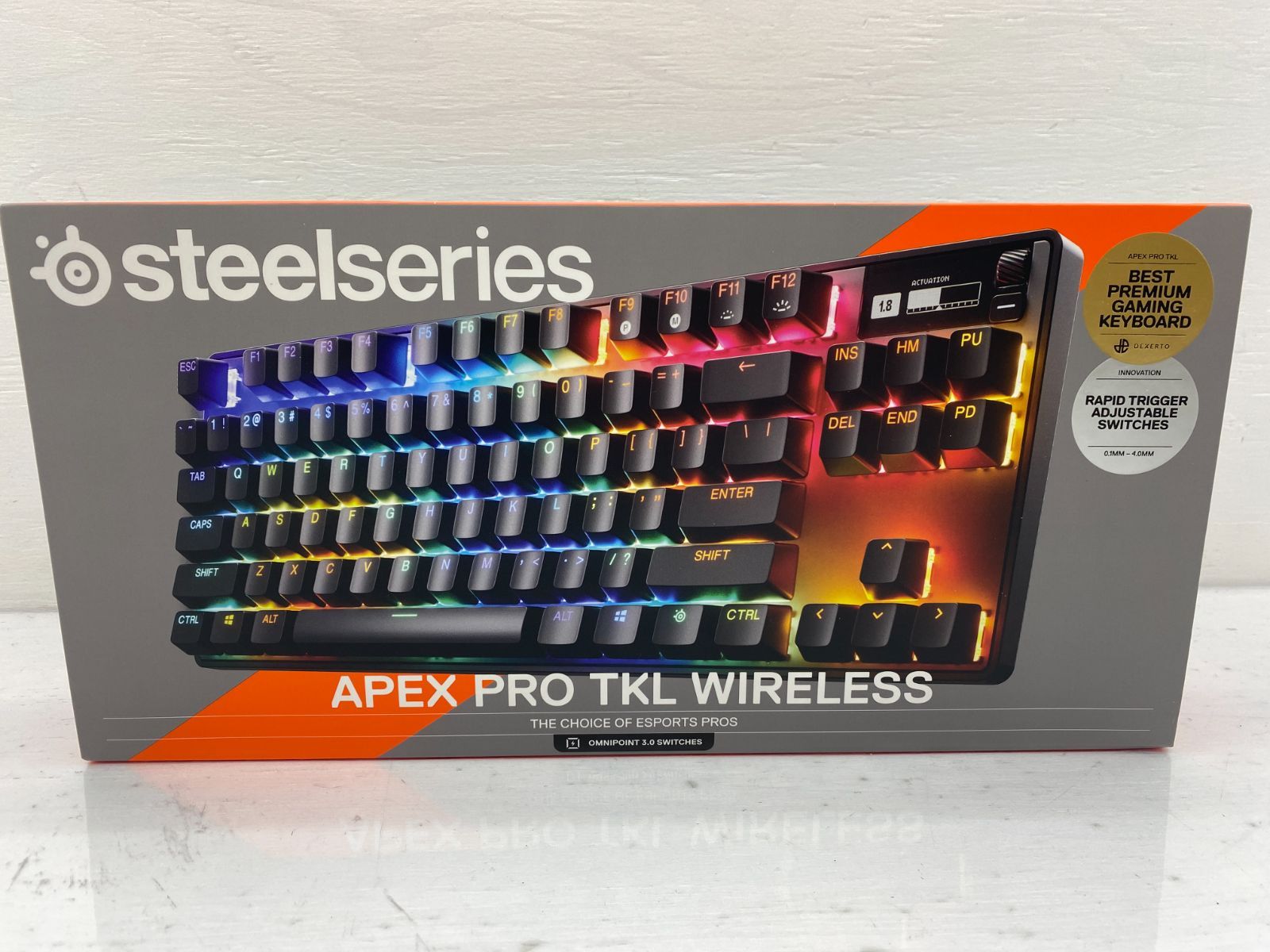 盛岡65-0010 SteelSeries Apex Pro TKL JP 2025 ゲーミングキーボードテンキーレス 80