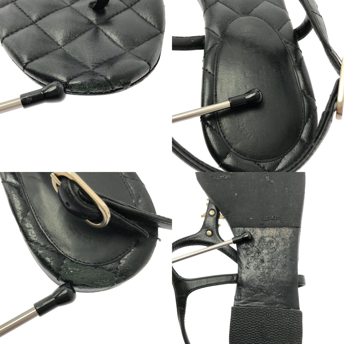 CHANEL / シャネル | パリ ダラス ココマーク キルティング フラット