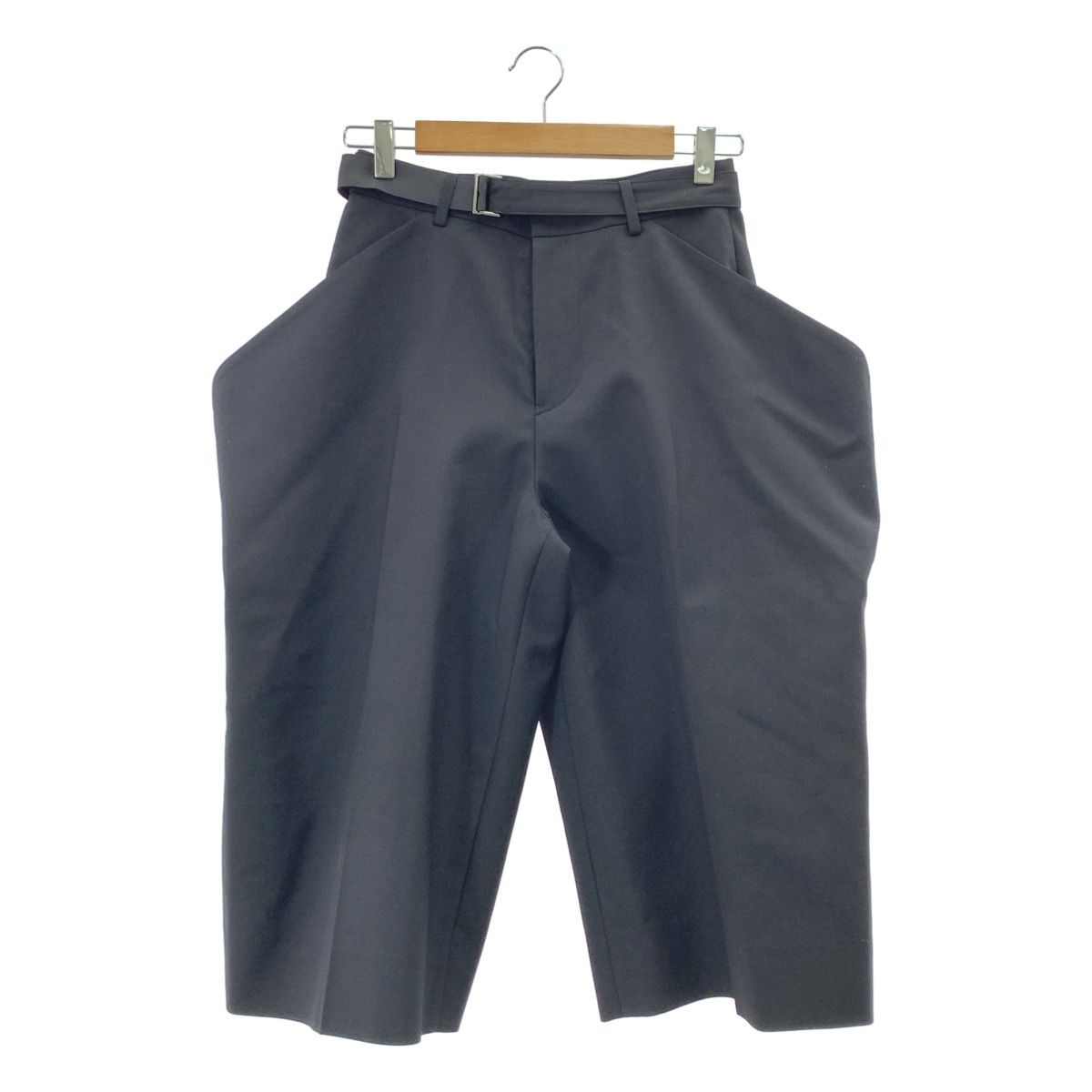 sacai | サカイ Suiting Pants ワイド パンツ 1 ブラック レディース