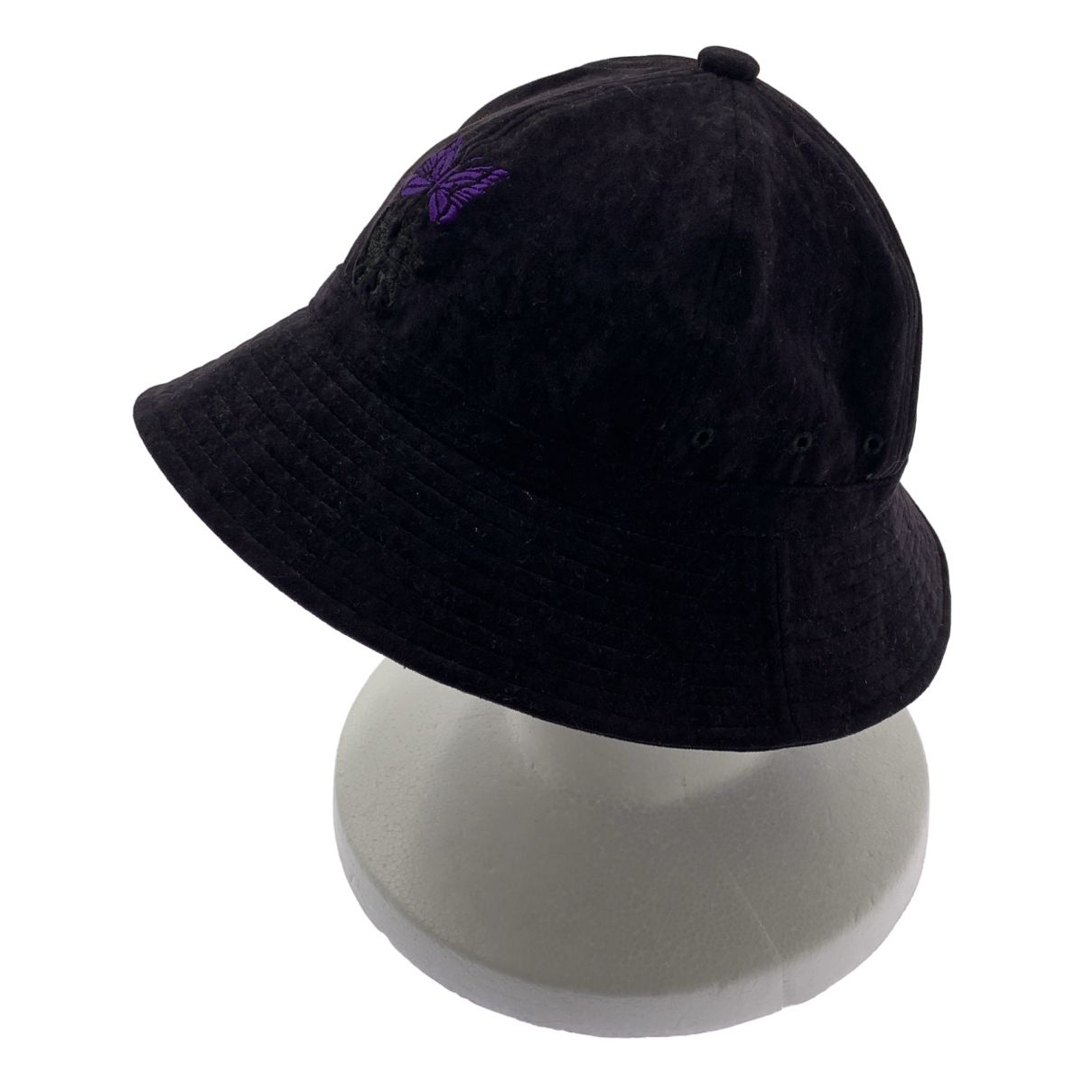 Needles ニードルス 2025 SS × Sasquatchfabrix. サスクワッチファブリックス ロゴ バケットハット 帽子 L ブラック メンズ