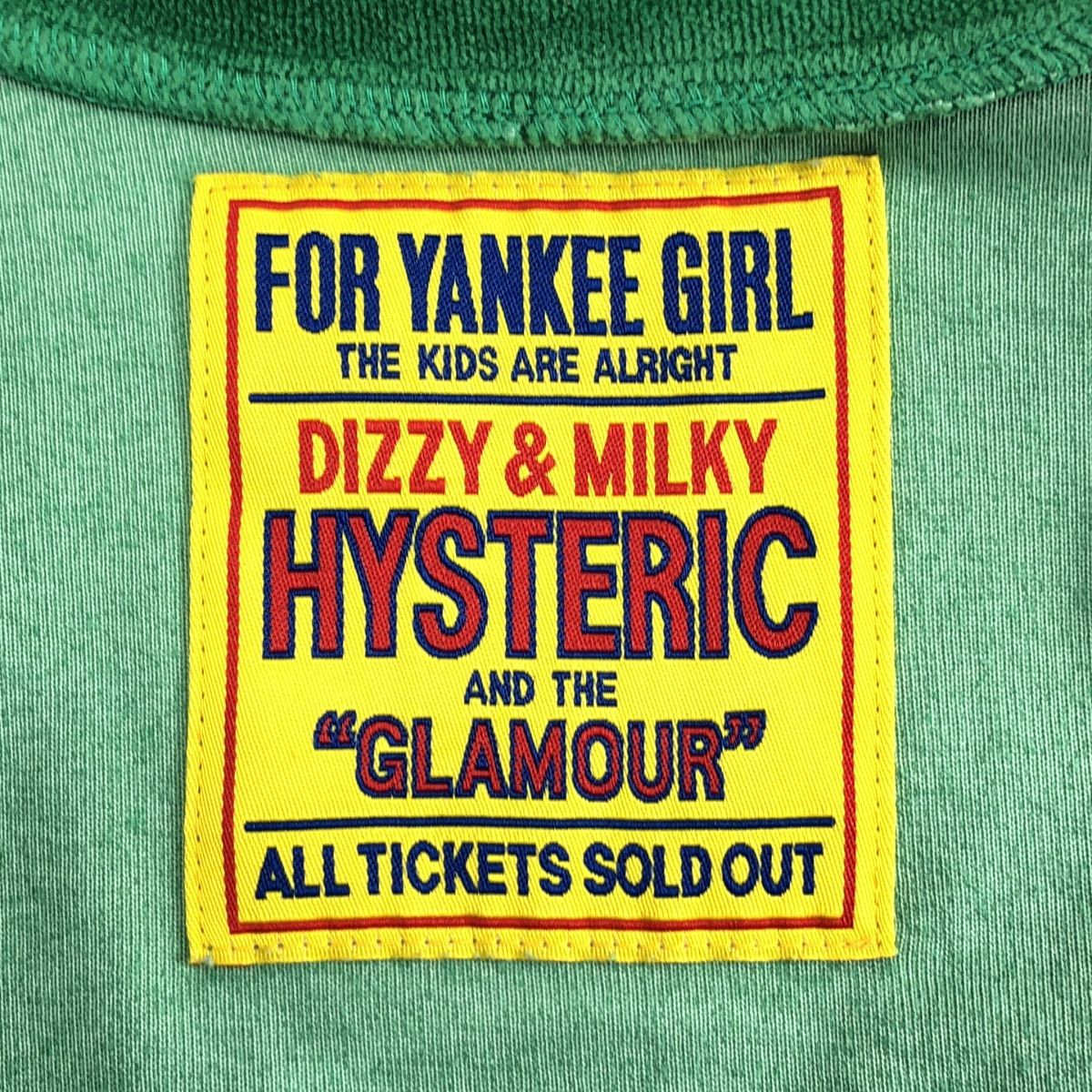 HYSTERIC GLAMOUR / ヒステリックグラマー | CREAMY LOGO / ショート丈
