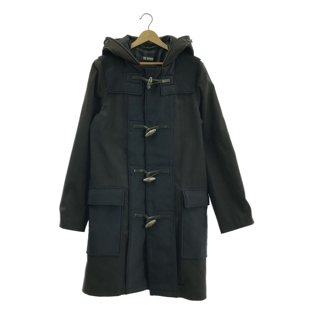 ジャケット・アウター RAF SIMONS 2006AW wool duffle coat RAF SIMONS / ラフシモンズ | 2006AW | 異素材切替 ダッフルコート