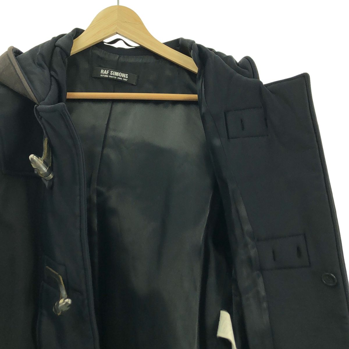 RAF SIMONS / ラフシモンズ | 2006AW | 異素材切替 ダッフルコート