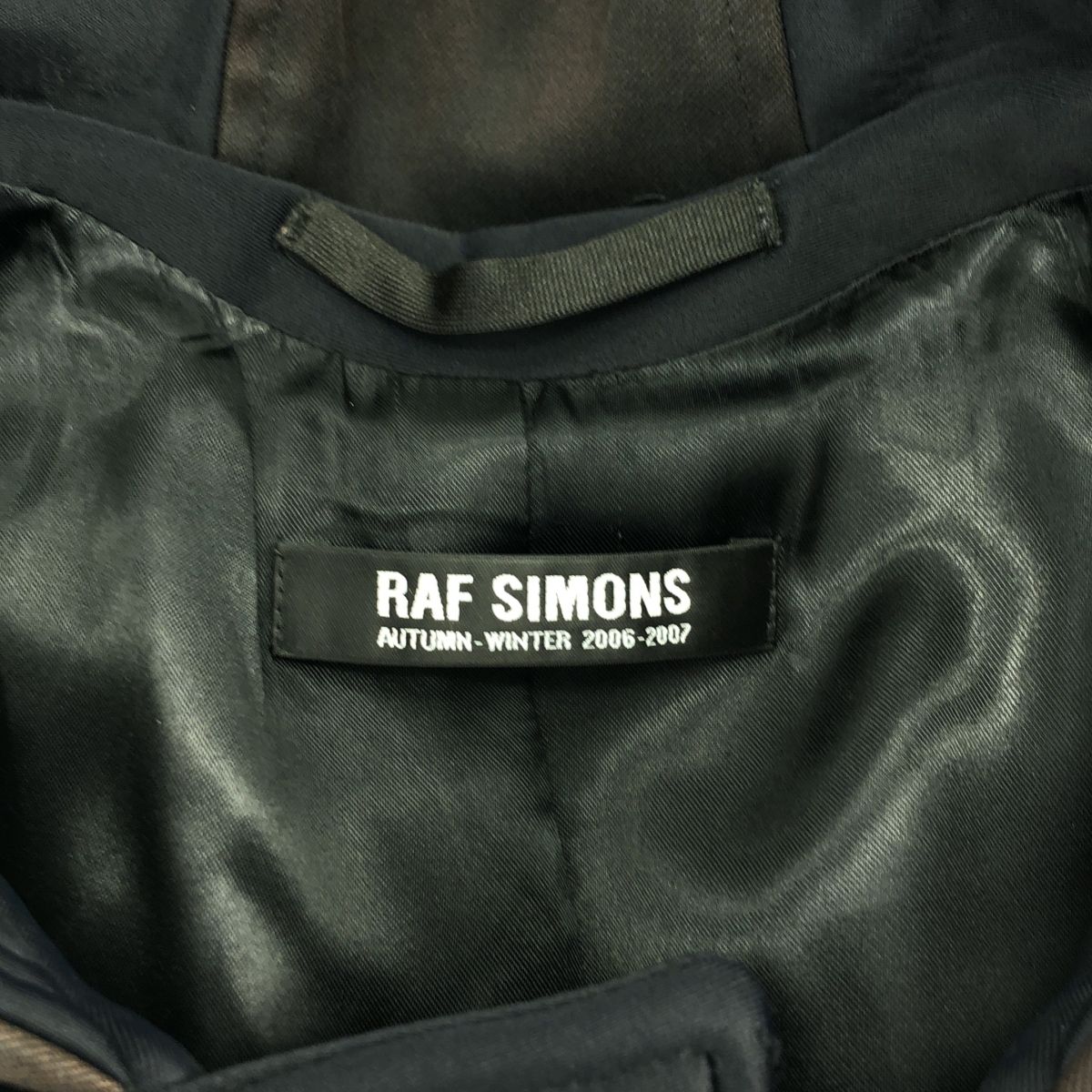 RAF SIMONS / ラフシモンズ | 2006AW | 異素材切替 ダッフルコート