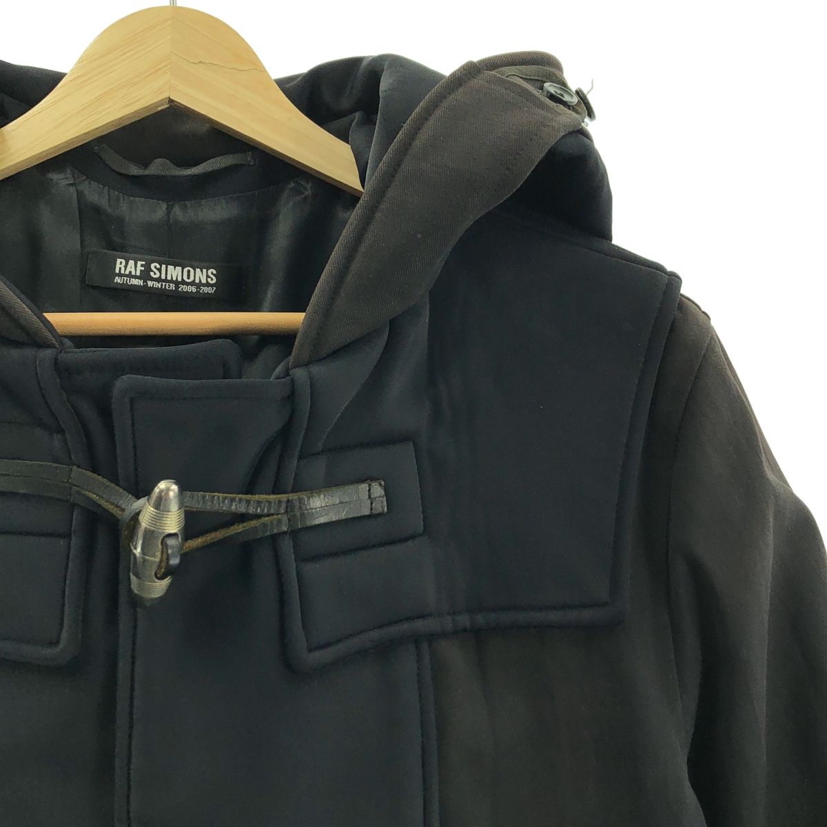 RAF SIMONS / ラフシモンズ | 2006AW | 異素材切替 ダッフルコート