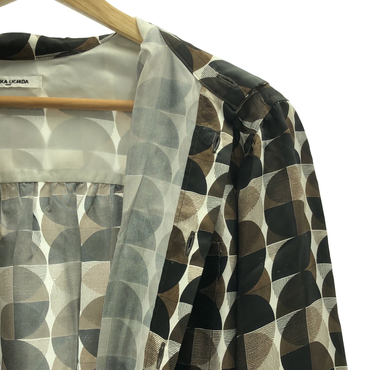 【新品】  FUMIKA UCHIDA / フミカウチダ | 2025AW | GEOMETRIC PATTERN PRINTED BLOUSE ジオメトリックパターン ブリント ブラウス | 36 | ブラウン系 | レディース 楽天市場】【新品】 FUMIKA UCHIDA / フミカウチダ | 2025AW