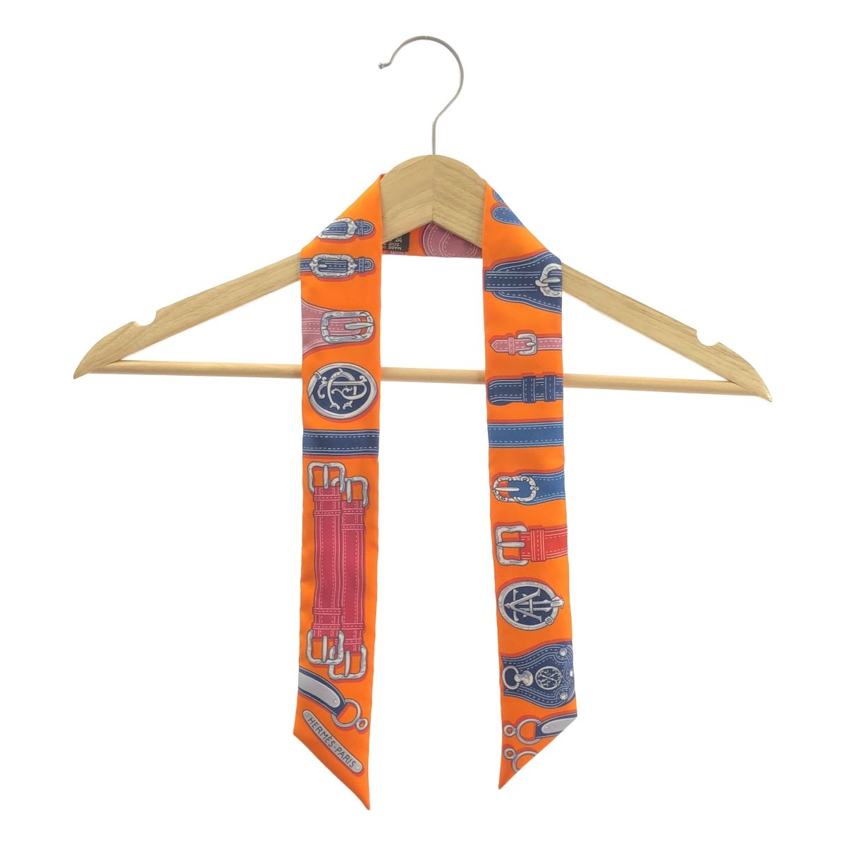 Hermès シルク ツイリー 青オレンジ 楽天市場】新品エルメス・HERMES