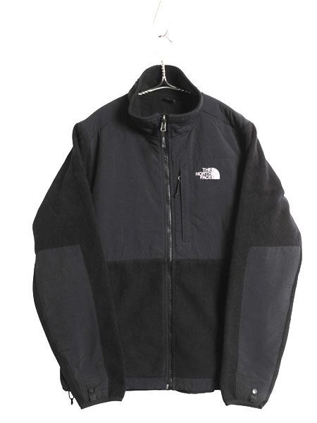 ノースフェイス デナリ ジャケット レディース М アウトドア フリース ナイロン フルジップ ジャンパー ブルゾン ハイネック ブラック