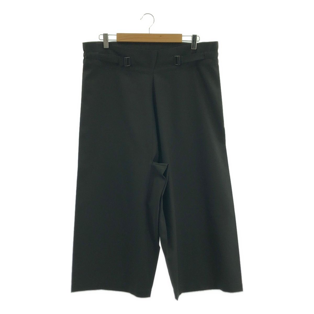 me ISSEY MIYAKE ミーイッセイミヤケ アジャスター ワイドパンツ F ブラック レディース