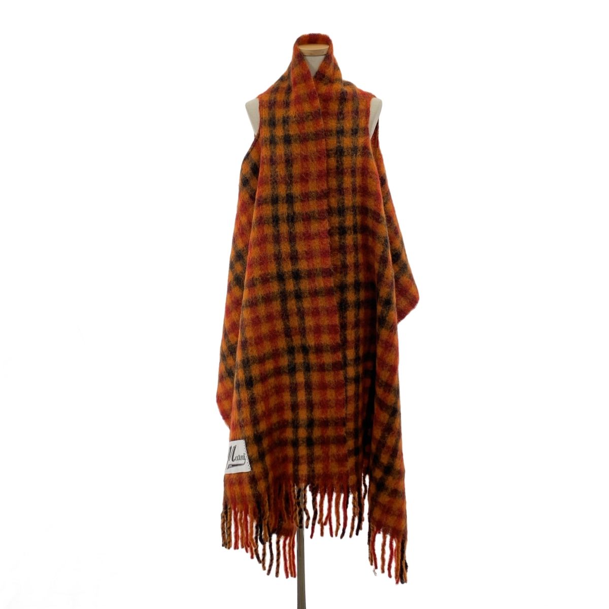 美品】 MARNI / マルニ | 2023AW | モヘア アルパカ ウール チェック