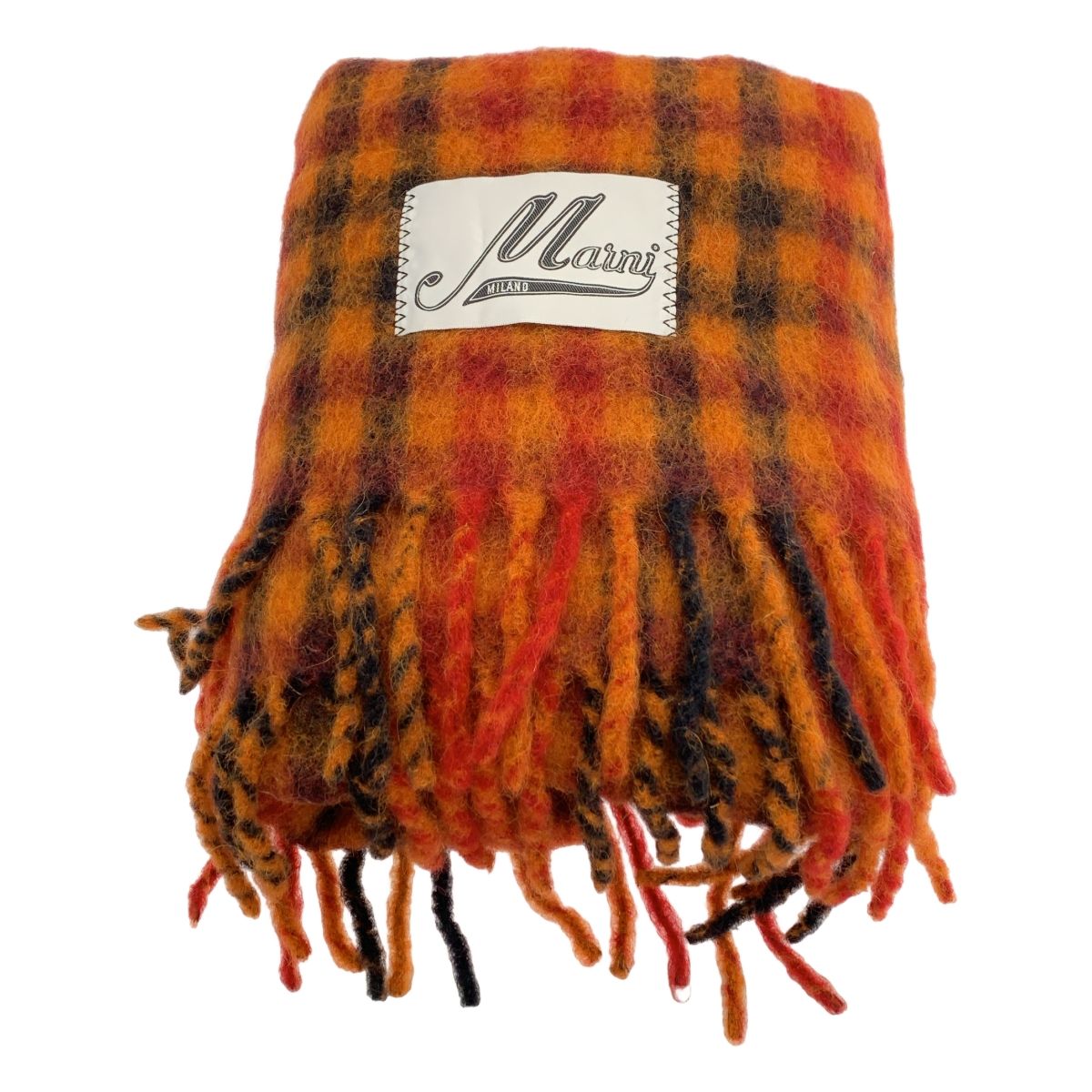 美品】 MARNI / マルニ | 2023AW | モヘア アルパカ ウール チェック