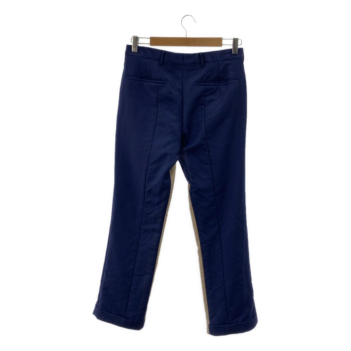 PRADA / プラダ | モヘヤ ウール スラックス | 44 | ネイビー | メンズ