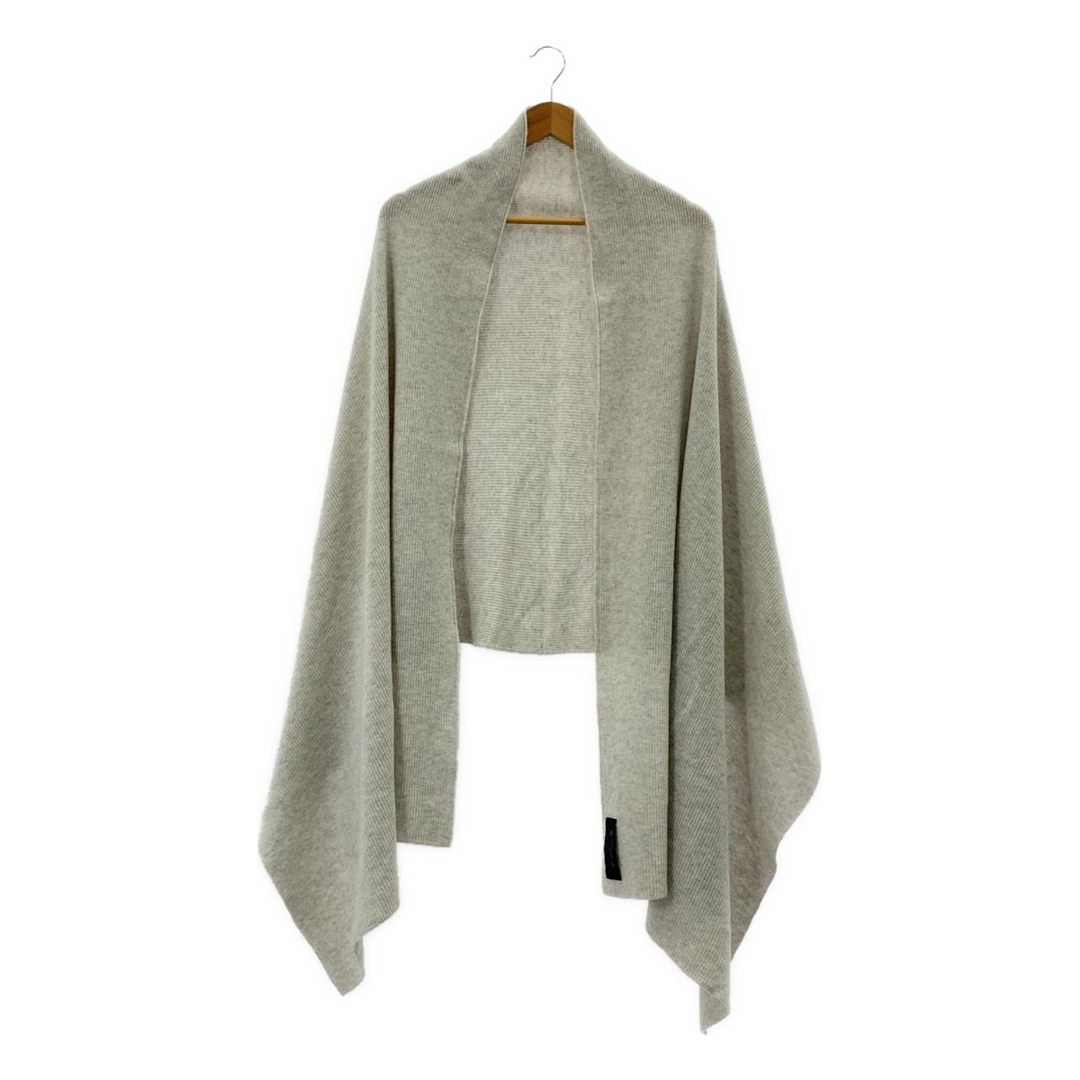 FALIERO SARTI ファリエロサルティ AZZURRA アズーラ モダール カシミヤ フリンジ 大判ストール ユニセックス ベージュ系