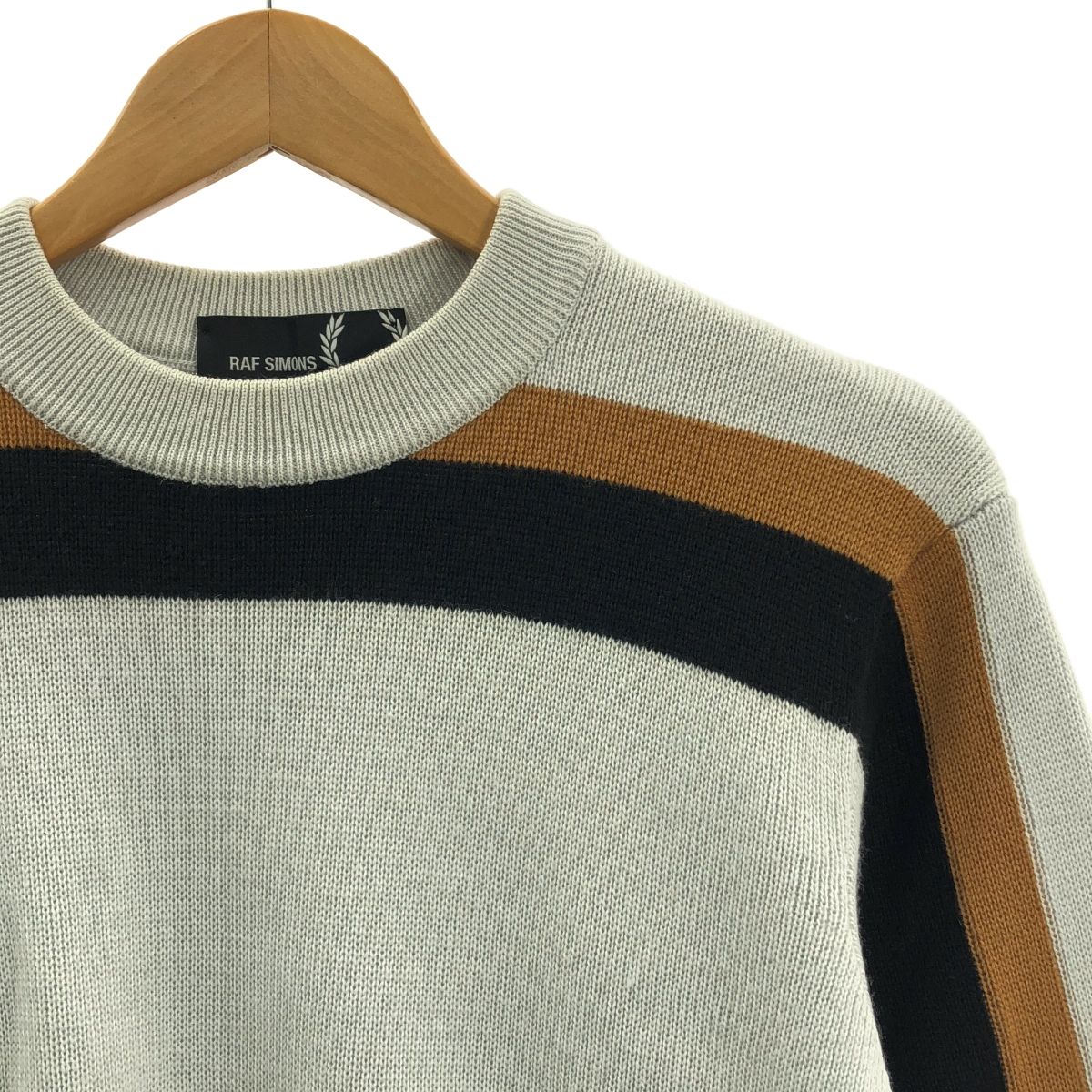 RAF SIMONS / ラフシモンズ | ×FRED PERRY / コットン アクリル プル 