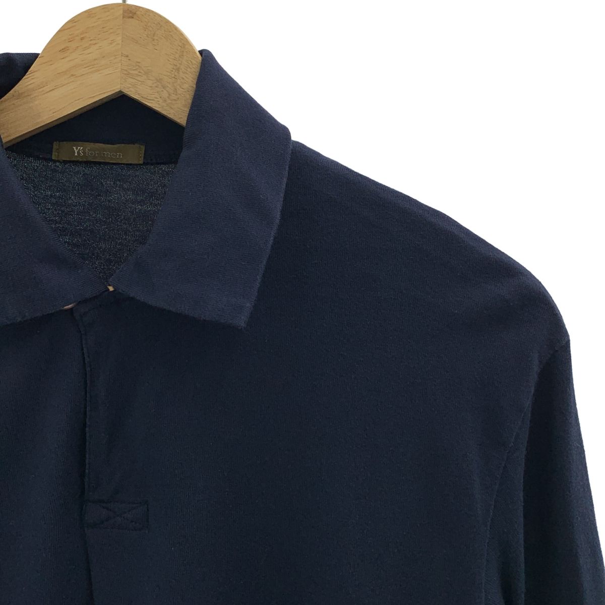 Y s for men ワイズフォーメンヨウジヤマモト 1990 コットン オープン カットソー ネイビー メンズ