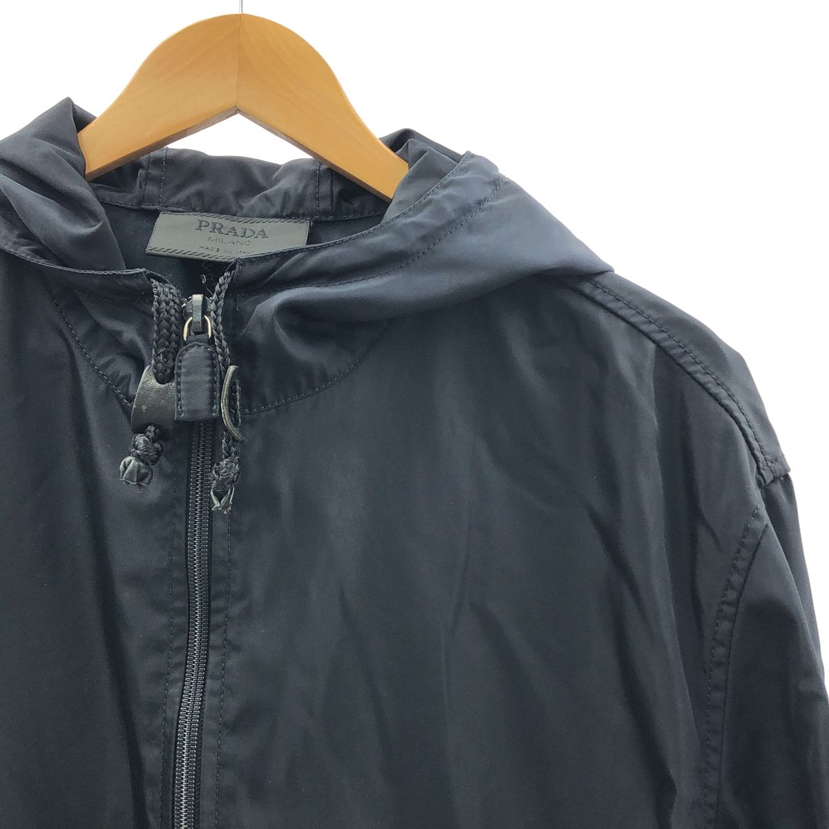 PRADA / プラダ | ナイロン アノラック パーカー ジャケット | M
