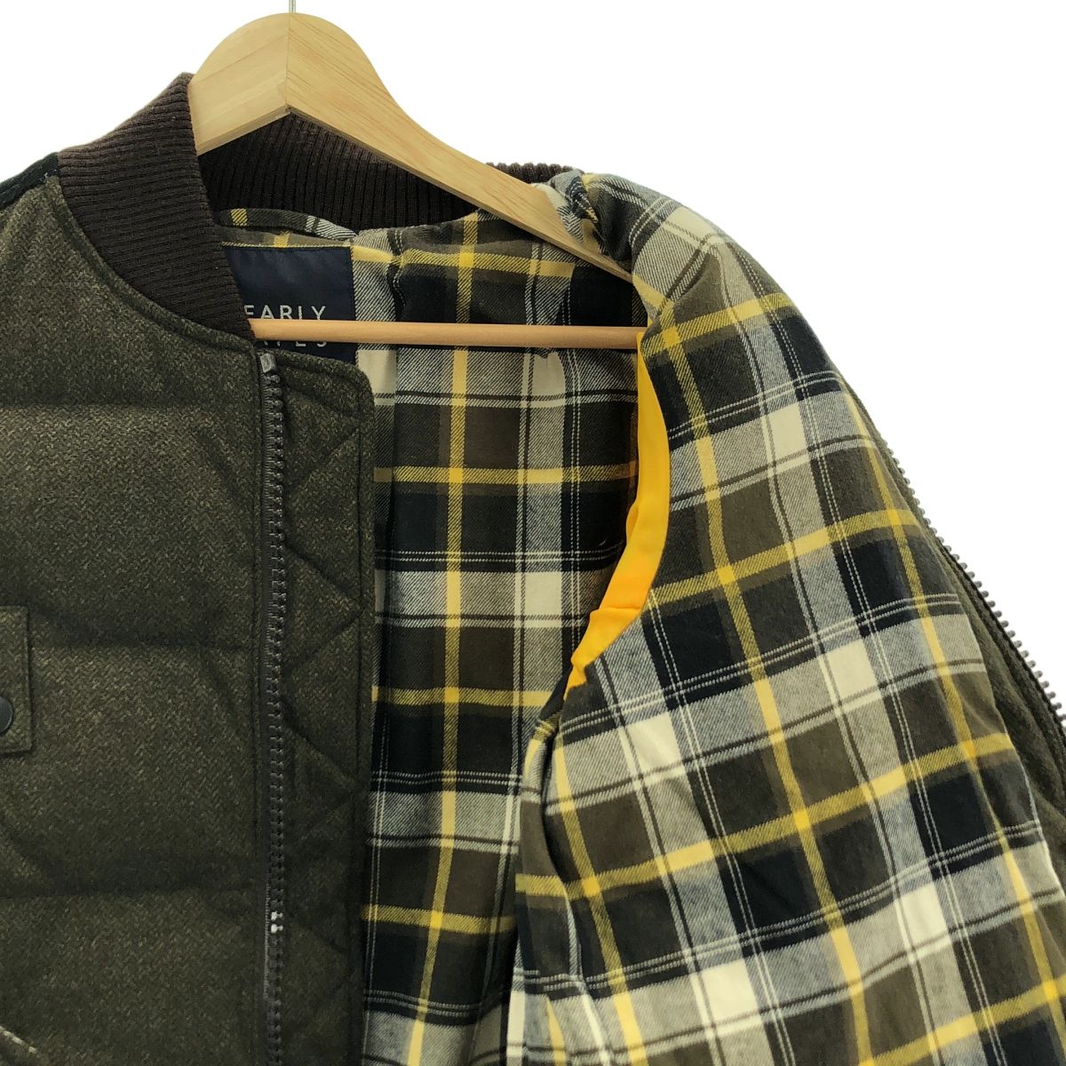 PEARLY GATES / パーリーゲイツ | ヘリンボーン コーデュロイ切替