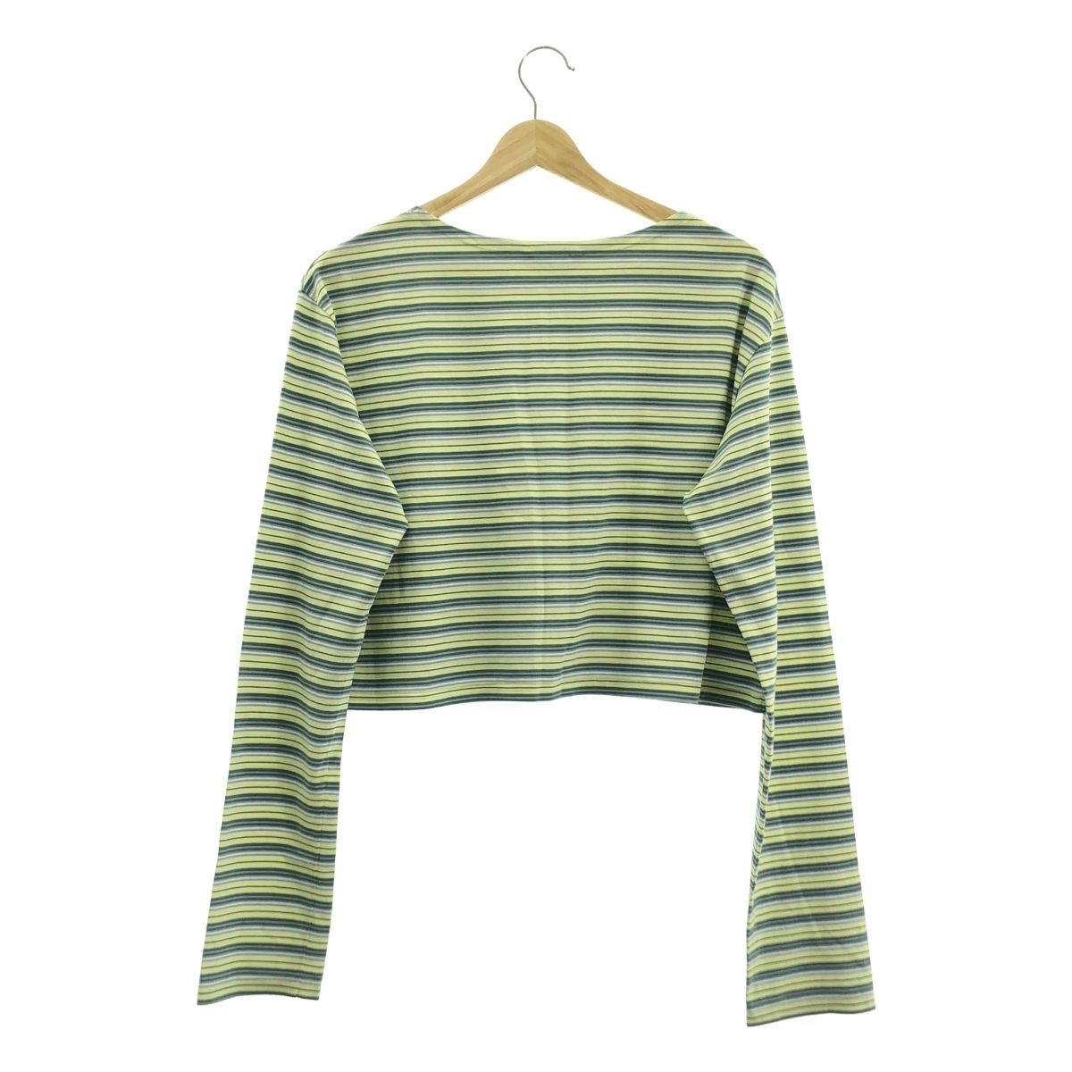 AURALEE / オーラリー | 2024SS | BORDER BOAT NECK ボーダー ボート