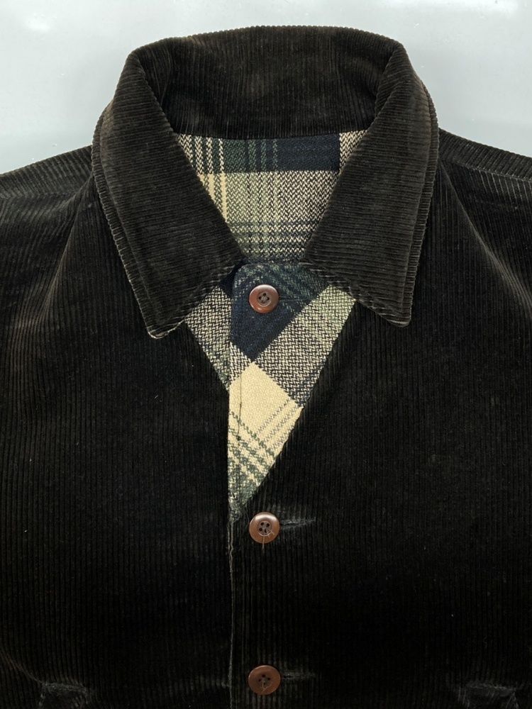 ダブルアールエル RRL 90s 90年代 3つ星タグ リバーシブル ウール