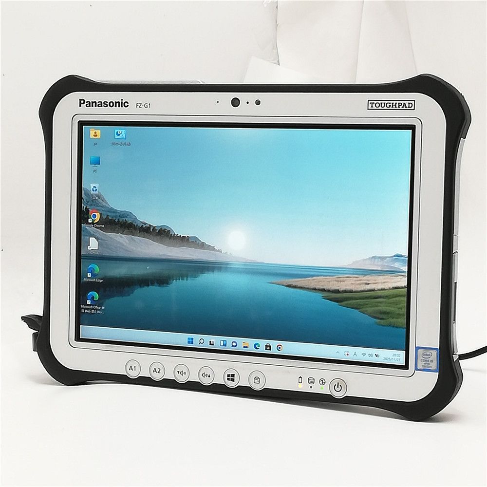 高性能 Wi-Fi有 高速SSD搭載 パナソニック タブレット FZ- タフパッド Core i 5 無線 カメラ Windows 11 Office 即使用可