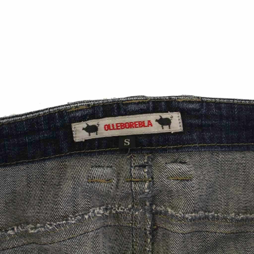 アルベロベロ ALBEROBELLO olleborebla デニムパンツ ジーンズ パッチ