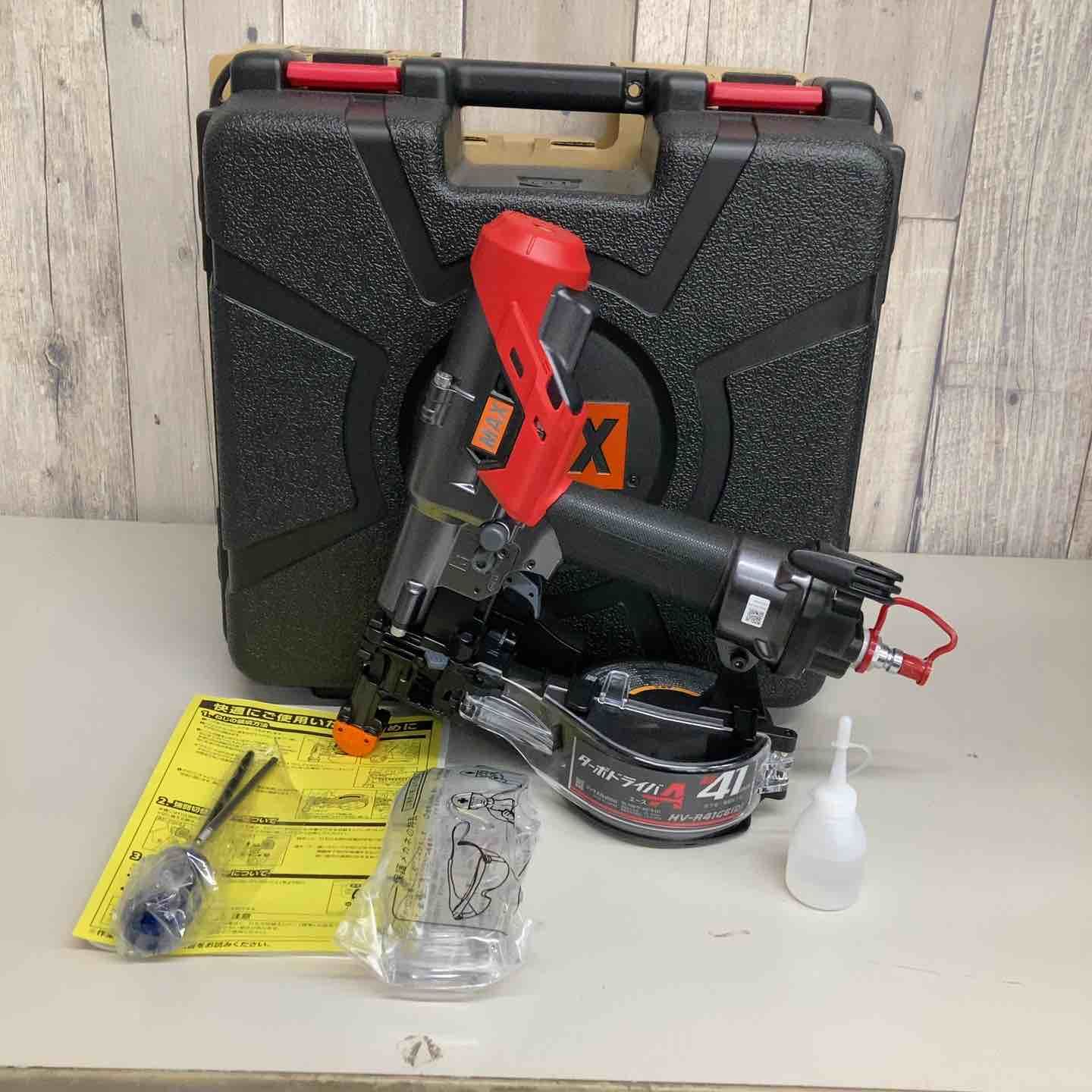 マックス MAX 高圧エアネジ打ち機 HV-R 41 G 6 D -G 保証書